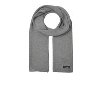 Jack & Jones NOS Men's Jacdna Knit Scarf Noos Scarf, Grey (Grey Melange Melange), One size