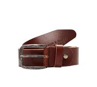 Jack & Jones NOS Men's Jacpaul Leather Belt Noos Belt, Brown (Black Coffee Black Coffee), 38 (Manufacturer size: 85)