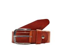 JACK & JONES Mens Jacpaul Leather Belt Mocha Bisque 95