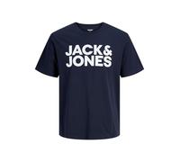 T-shirt Jack & Jones Corp o-neck Bleu M
