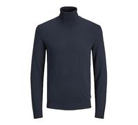 JACK & JONES NOS Men's Jjeemil Knit Roll Neck Noos Turtleneck, Blue (Navy Blazer Navy Blazer), XX-Large