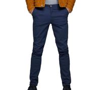 Jack & Jones Marco Bowie Sa Navy Blazer Slim Pants Blue 34 / 32 Man