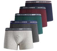 Boxer shorts Jack & Jones Jacoliver (x5) Grey 2XL