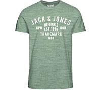 Jack & Jones Originals Crew Neck Base Summer Print T-Shirt Lily Pad