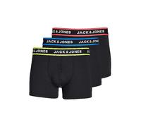 Jack & Jones Pack of 3 Microfibre Boxer Shorts Black