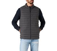 JACK & JONES Padded Vest Transition Jacket Blouson Sleeveless JJERECYCLE, Colours:Grey, Jacket Size:S