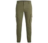 Jack & Jones Men's Cargo Trousers Jjipaul Jjflake AKM 542 Olive Night Green 36W/36L