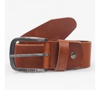 JACK & JONES Mens Jacpaul Leather Belt Mocha Bisque 85
