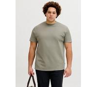 Jack & Jones Plus Austin T-Shirt, Khaki, Size 4Xl, Men Khaki