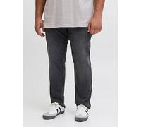 Jack & Jones Plus Glenn Original 270 Slim Fit Jeans, Black, Size 48, Length 32, Men Black
