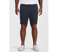 Jack & Jones Plus Gordon Bradley Sweat Shorts, Navy Blazer, Size 46, Men Navy Blazer