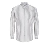Jack & Jones Oxford Plus Size Long Sleeve Shirt White 4XL Men