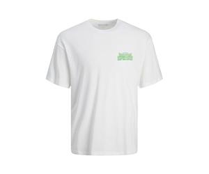 Jack&Jones Plus Jorpixel Paradise Tee SS Crew Neck TG PLS, Bright White, 3XL