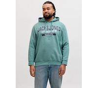 Jack & Jones Plus Logo Hoodie, Blue, Size 2Xl, Men Blue