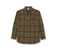 JACK&JONES PLUS Men's Jcospace Logan Flannel Overshirt Ls Pls Casual Shirt, Black, 1XL UK