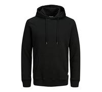 Jack & Jones Bradley Plus Size Hoodie Black 5XL / Regular Man