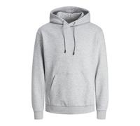 JACK&JONES PLUS Men's Jjebradley Sweat Hood Noos Pls Sweatshirt, Light Grey Mix, 4XL