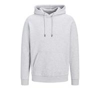 JACK&JONES PLUS Men's Jjebradley Sweat Hood Noos Pls Sweatshirt, Light Grey Mix, 6XL