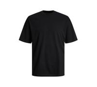 JACK&JONES PLUS Men's Jjebradley Tee SS Noos Styd Pls T-Shirt, Black, XXL