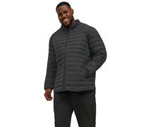 JACK&JONES PLUS Men's JJERECYCLE Puffer Collar NOOS PS Jacket, Black, 3XL
