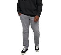 JACK&JONES PLUS Men's Jjiglenn Jjoriginal AM 905 NOOS PLS Jeans, Grey Denim, 42/34