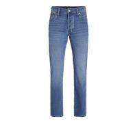 JACK&JONES PLUS Men's Jjimike Jjicon I.k. Sq 027 Pls Jeans, Blue Denim, 42 W/32 L