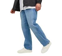 JACK&JONES PLUS Men's Jjimike Jjoriginal Am 783 Pls Noos Jeans, Blue Denim, 40 W/34 L