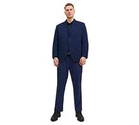 JACK&JONES PLUS Men's JPRFRANCO Suit PS, Medieval Blue, 62