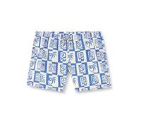 JACK&JONES PLUS Men's Jpstfiji Jjswim Oceanday Ss24 Ly Pls Swimming Shorts, Dazzling Blue, W42