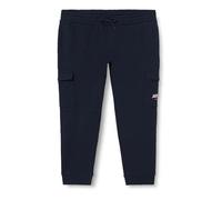 JACK&JONES PLUS Men's Jpstgordon Jjlarry Cargo Sweat Pants Pls Joggers, Navy Blazer, W48