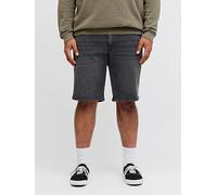 Jack & Jones Plus Rick Original Denim Shorts, Black, Size 44, Men Black
