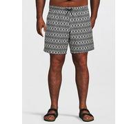 Jack & Jones Plus Shell Swim Shorts, Blue, Size 46, Men Blue