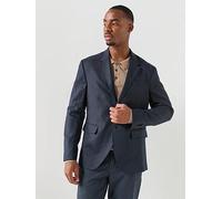 Jack & Jones Premium Martin Lawrence Linen Suit Jacket, Dark Navy, Size 52, Men Dark Navy