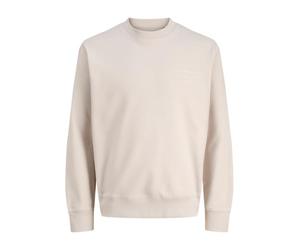 JACK & JONES Printed Sweatshirt | Wide Fit, Printed, Long Sleeves, Casual, Maximum temperature 40°C normal process