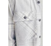 Jack & Jones Raymond Check Long Sleeve Shirt Grey Melange sleeves, Chest pocke