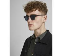 JACK & JONES Retro Semi Rimless Sunglasses Black