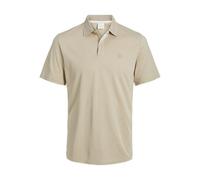 Men's Jack & Jones Mens Crodney Short Sleeve Polo Shirt - Tan