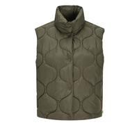 Jack & Jones Sena Quilted Vest Green XS Woman