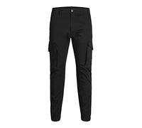 JACK & JONES Slim Fit Cargo Pants, Phantom, 33W x 32L
