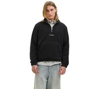 Jack & Jones Soho Half Zip Sweatshirt Black L Men