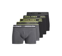 Jack & Jones SPEED SOLID Mens 5 Pack Trunks Black - Size Small