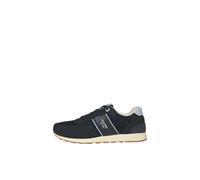 JACK & JONES Spirit Runner Trainer Navy Blazer - Round Toe, Branding