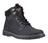 Jack & Jones Stratford Polyurethane Mens Anthracite Boots - Black - Size UK 10