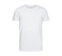 Jack & Jones T Shirt Crew Neck Short Sleeve Slim Fit Black Blue Grey White