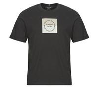 Jack & Jones T shirt JORCATSKILLS SQUARE BRANDING in Black EU XL