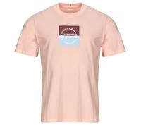 Jack & Jones T shirt JORCATSKILLS SQUARE BRANDING in Pink EU XXL