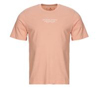 Jack & Jones T shirt JPRBLUARCHIE SS TEE CREW in Pink EU XXL