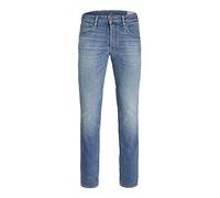 JACK & JONES Tim Davis JJ 074 Men's Slim/Straight Fit Jeans, Blue Denim, 34 W/34 L