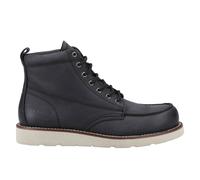 Jack & Jones Toronto Leather Men's Boots | Slip On Shoes | Black | UK Size 7