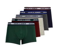 JACK & JONES Trunks 5-Pack Trunks, -Dgm/Sea Moss/Port Royale/Navy Blazer/Lgm, M